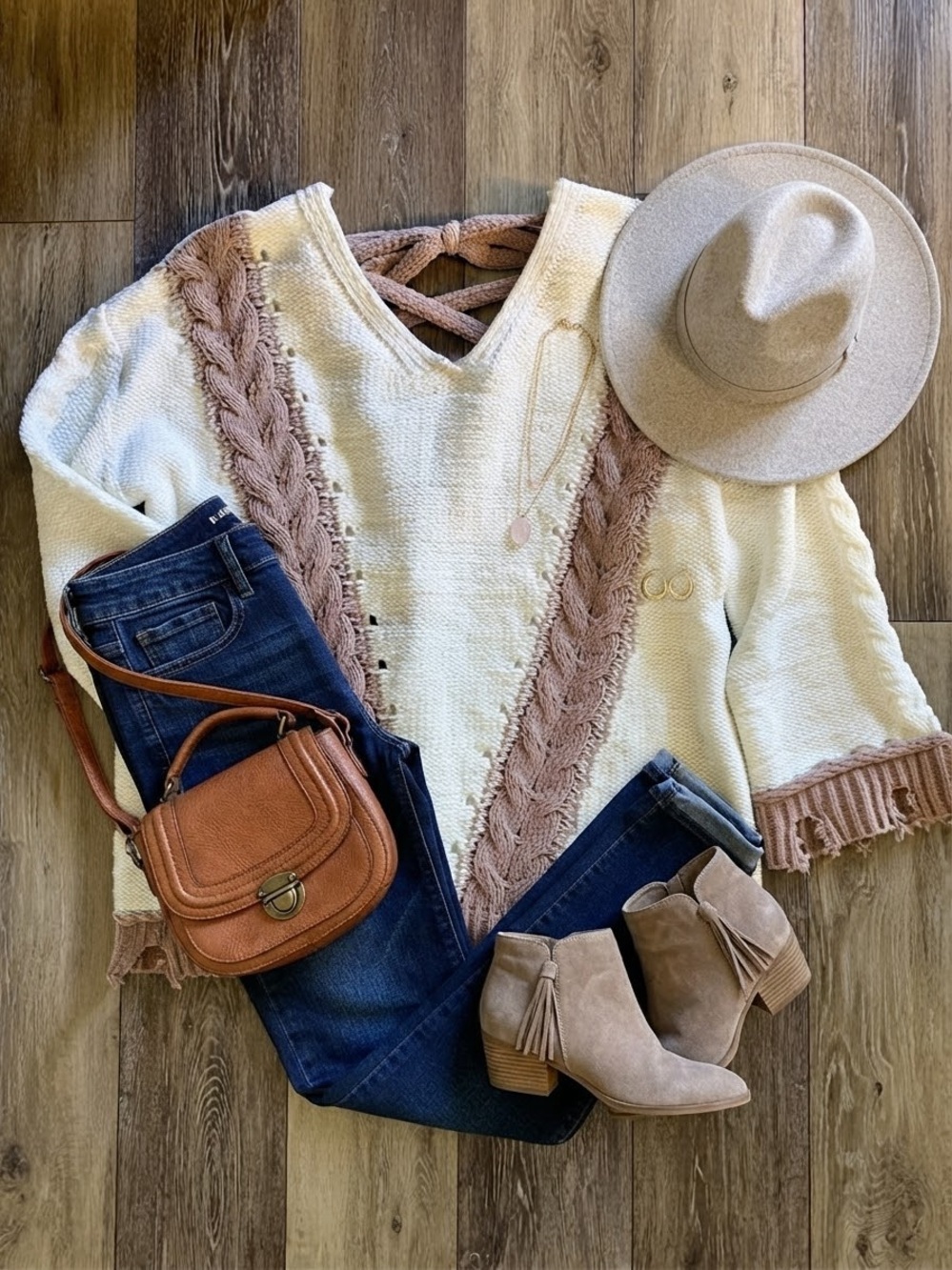 POL Oversized Chenille Sweater — SIZE SMALL